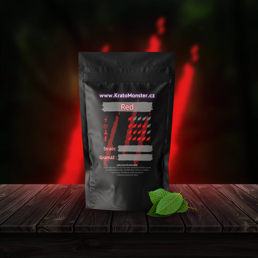 | KratoMonster.cz | KratomMonster Produktovky Kratom Red 1